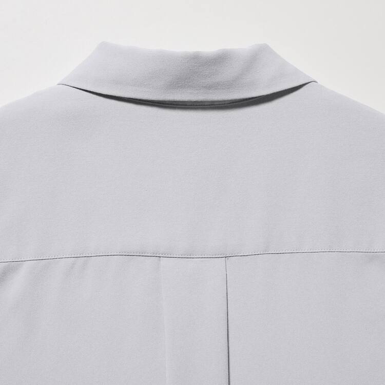 Uniqlo Viscose Skipper Collar 3/4 Sleeved Blúzky Damske Siva | GREIAN-852