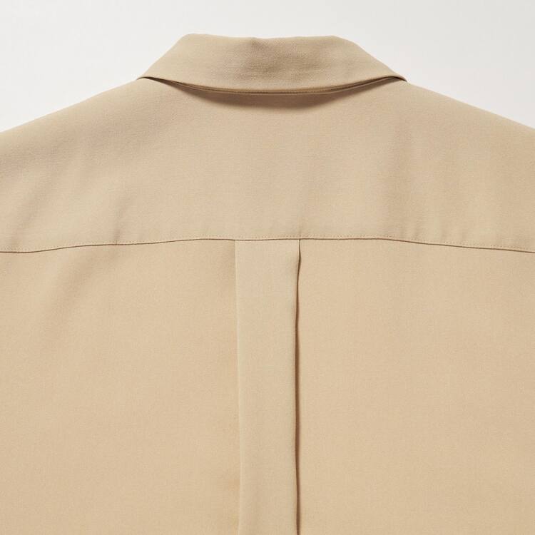 Uniqlo Viscose Skipper Collar 3/4 Sleeved Blúzky Damske Hnedožltý | RYAKIT-165