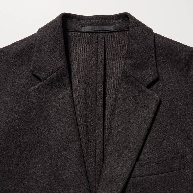 Uniqlo Vlna-like Pohodlie Bundy Panske Tmavo Hnede | CJVQLP-928