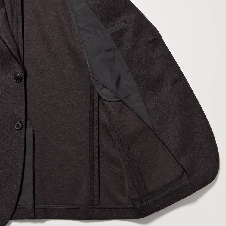 Uniqlo Vlna-like Pohodlie Bundy Panske Tmavo Hnede | CJVQLP-928