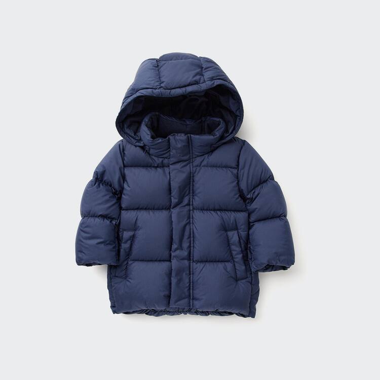 Uniqlo Volume Down Kabáty Pre Babatka Námornícka Modrá | VCYLZH-314