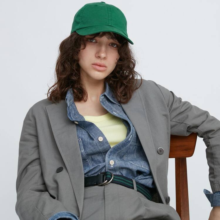 Uniqlo Washed Twill Caps Panske Zelene | WAQXLU-860
