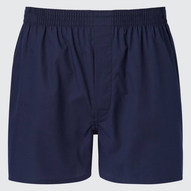 Uniqlo Woven Broadcloth Boxer Spodne Pradlo Panske Námornícka Modrá | YHIMDZ-289