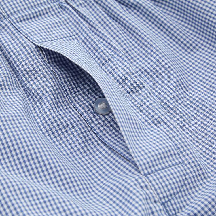 Uniqlo Woven Checked Boxer (2021 Season) Spodne Pradlo Panske Námornícka Modrá | PLENDY-526