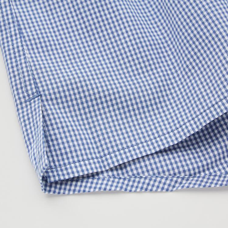 Uniqlo Woven Checked Boxer (2021 Season) Spodne Pradlo Panske Námornícka Modrá | PLENDY-526