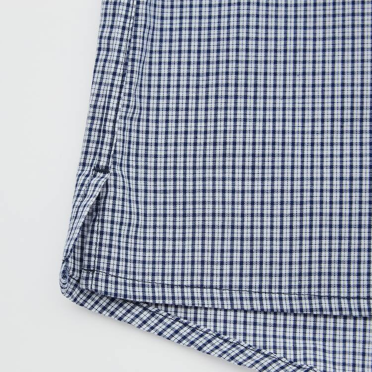 Uniqlo Woven Checked Boxer Spodne Pradlo Panske Námornícka Modrá | JLKOVM-895