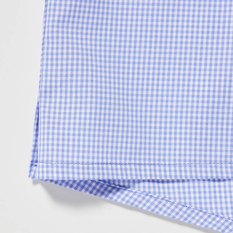 Uniqlo Woven Checked Boxer Spodne Pradlo Panske Modre | OVITXR-207