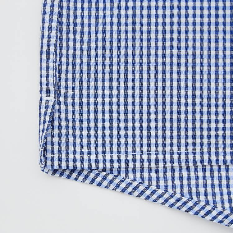 Uniqlo Woven Multicoloured Checked Boxer Spodne Pradlo Panske Modre | HTWMSK-820