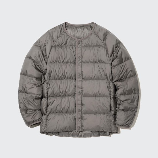 Uniqlo 100% Recycled Down Bundy Panske Siva | EKBAZD-974
