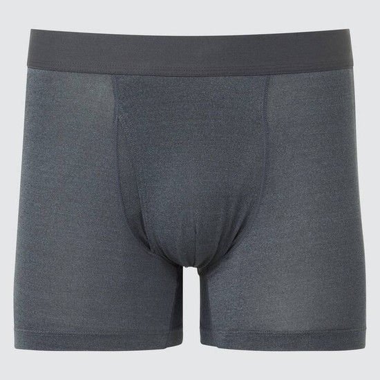 Uniqlo Airism Heather Boxers Spodne Pradlo Panske Siva | OJZQRA-324