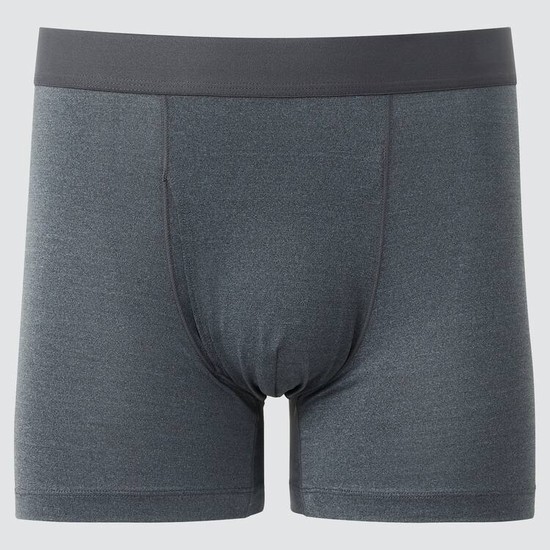 Uniqlo Airism Heather Boxers Spodne Pradlo Panske Siva | TORXUI-493