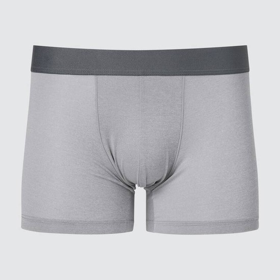 Uniqlo Airism Heather Low Rise Boxers Spodne Pradlo Panske Svetlo Siva | BJWXUZ-165