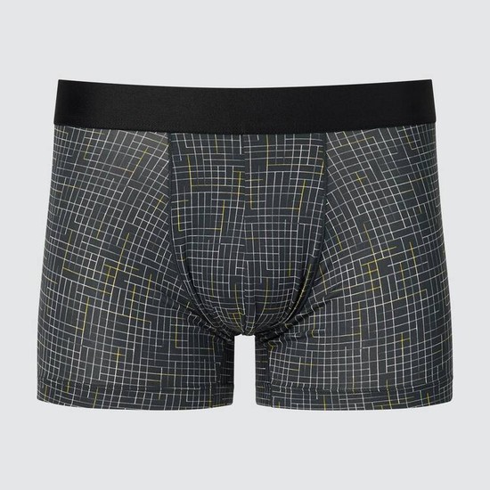 Uniqlo Airism Low Rise Printed Boxers Spodne Pradlo Panske Tmavo Siva | OTYRQE-517