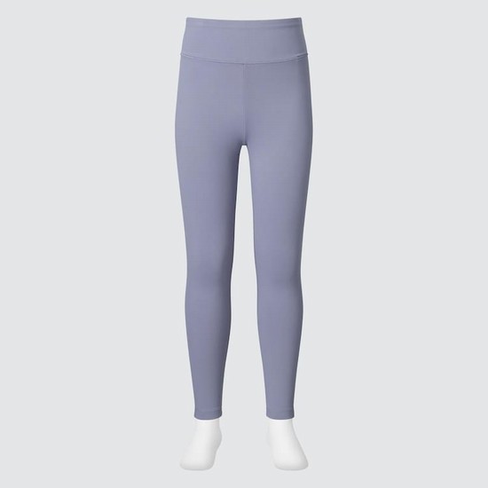 Uniqlo Airism Uv Protection Soft Leginy Detske Modre | GNKQCR-351