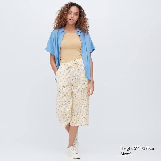 Uniqlo Bavlnene Relaco 3/4 Loungewear Damske Béžové | LERDJO-536