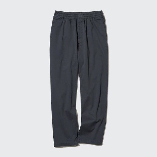 Uniqlo Bavlnene Relaxed Fit Ankle Length Nohavice Panske Tmavo Siva | SPEMDZ-613
