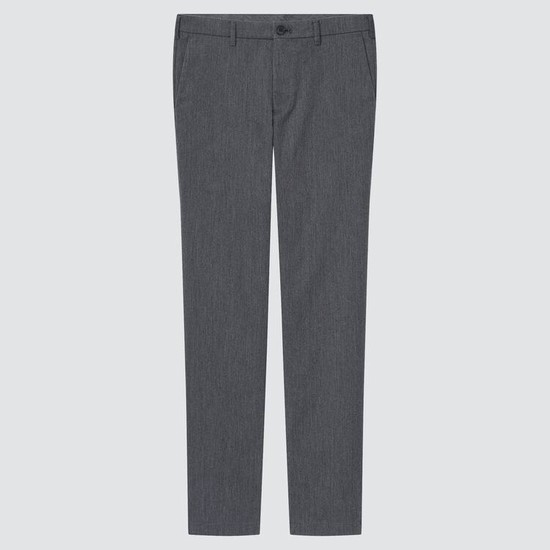 Uniqlo Bavlnene Stretch Slim Fit Chinos (2021 Season) Nohavice Panske Siva | STGJID-067
