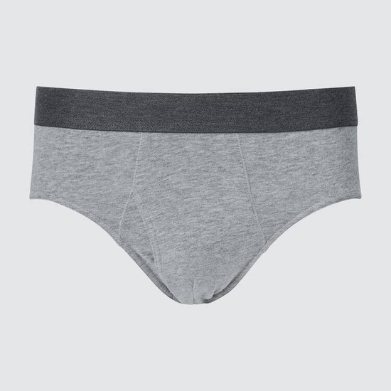 Uniqlo Briefs Spodne Pradlo Panske Siva | TUWPBN-812