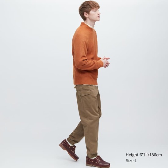Uniqlo Cargo Jogger (Long) Nohavice Panske Hnede | MIVSRH-395