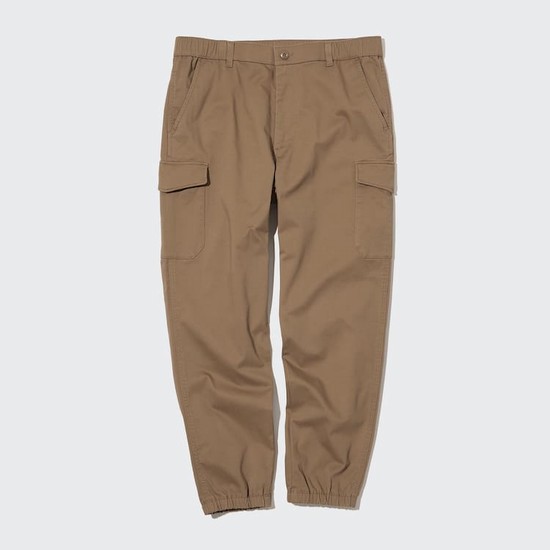 Uniqlo Cargo Jogger Nohavice Panske Hnedožltý | KORUGD-062