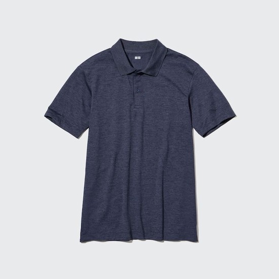 Uniqlo Dry-ex Polokosele Panske Námornícka Modrá | EVLCMJ-567