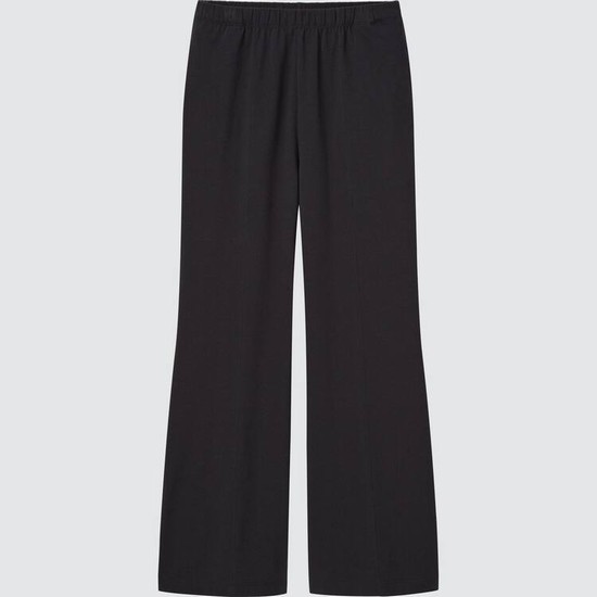 Uniqlo Flared Nohavice Damske Čierne | PEIOJC-721