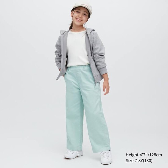 Uniqlo Girlsgy Colour Džínsy Detske Svetlo Zelene | UPJZOV-915
