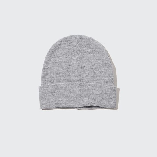 Uniqlo Heattech Caps Panske Siva | XTMWHI-613