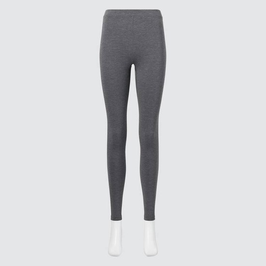 Uniqlo Heattech Extra Warm Bavlnene Thermal Leginy Damske Tmavo Siva | OTWGVN-287