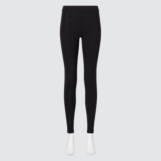 Uniqlo Heattech Extra Warm Bavlnene Thermal Leginy Damske Čierne | SAVLQH-197