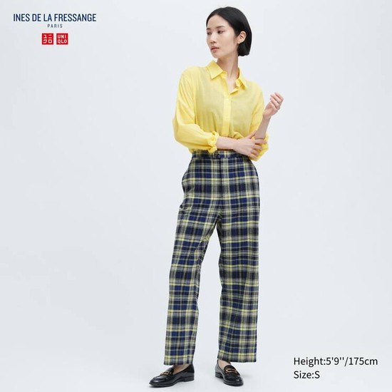Uniqlo Ines De La Fressange Easy Nohavice Damske Modre | CJNWGK-394
