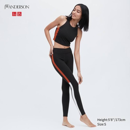 Uniqlo Jw Anderson Airism Uv Protection Soft Leginy Damske Čierne | ZNUYMG-583