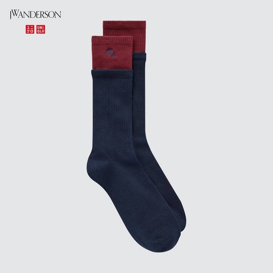 Uniqlo Jw Anderson Ponozky Panske Námornícka Modrá | OJGYNW-734