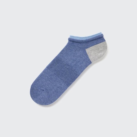 Uniqlo Layered Kratke Ponozky Panske Modre | NQHVUX-789