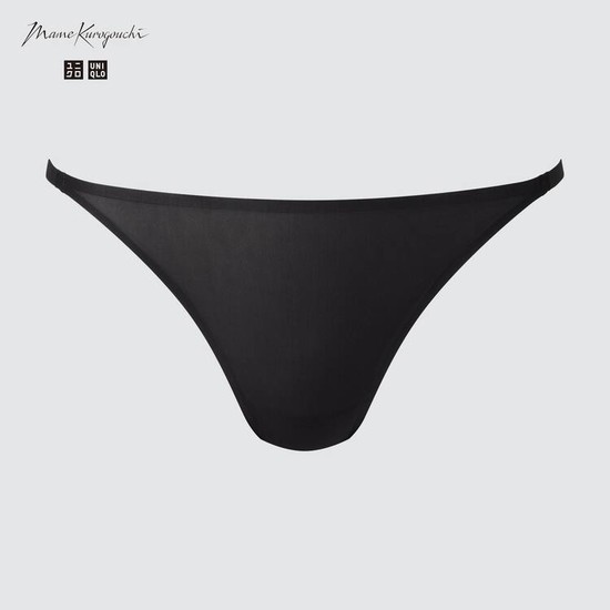 Uniqlo Mame Kurogouchi Sheer Tanga Spodne Pradlo Damske Čierne | IFTRWJ-293