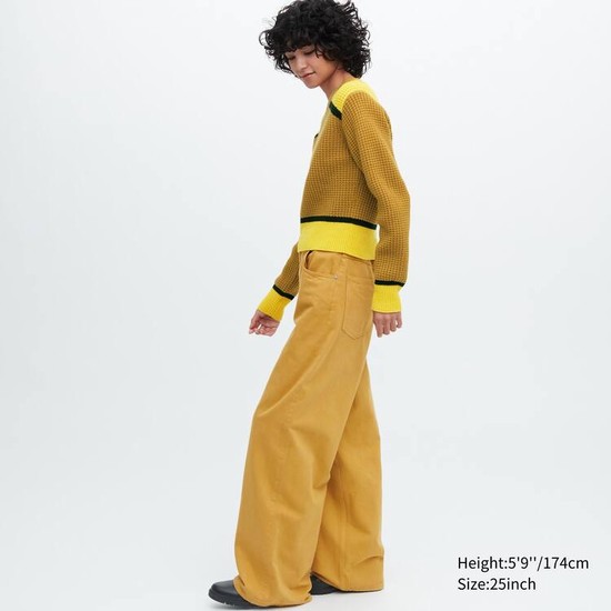 Uniqlo Marnigy Džínsy Damske Žlté | OFAJHM-412