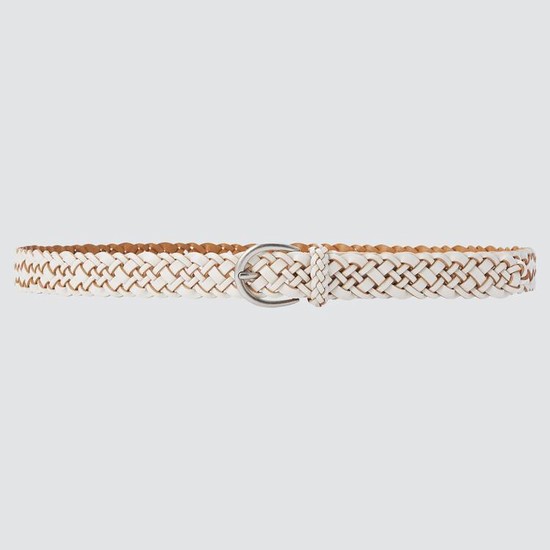 Uniqlo Mesh Kozene Opasky Damske Biele | APQUBW-217