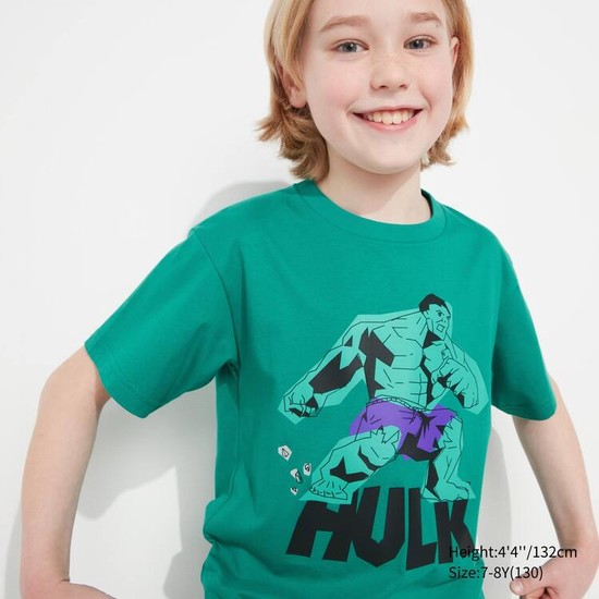 Uniqlo Mfa Utgp2023 Grafika Tricko Detske Zelene | YTGWBV-053