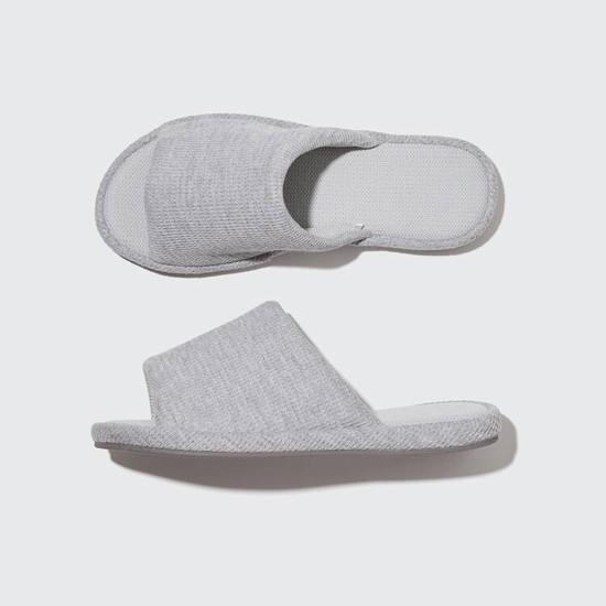 Uniqlo Open Spicou Waffle Papuce Damske Siva | DXEANR-183