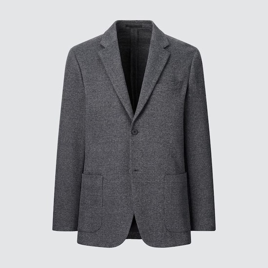 Uniqlo Patterned Pohodlie Bundy Panske Siva | MDVWCA-547