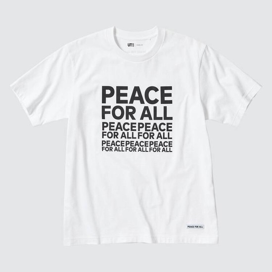 Uniqlo Peace For All Ut Grafika (Kashiwa Sato) Tricko Damske Biele | TMWAKJ-581