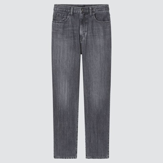 Uniqlo Peg High Rise Ankle Length (2021 Season) Džínsy Damske Siva | ONJSFM-175