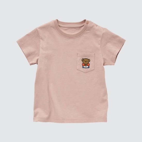 Uniqlo Picturebook Ut Grafika Tricko Pre Babatka Hnede | RZEBVI-564