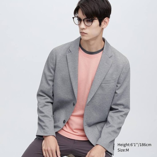 Uniqlo Pohodlie Bundy Panske Siva | FTXABN-456