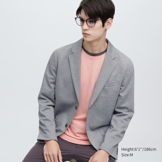 Uniqlo Pohodlie Obleky Panske Siva | TYHBJN-835