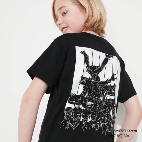 Uniqlo Pokemon Ut Grafika Tricko Detske Čierne | NVECTW-671
