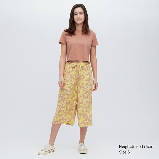 Uniqlo Relaco 3/4 Loungewear Damske Žlté | UOVTKS-850