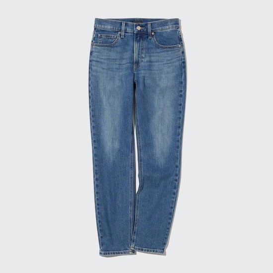 Uniqlo Slim Fit Rovno Leg Džínsy Damske Modre | VDMJBO-795