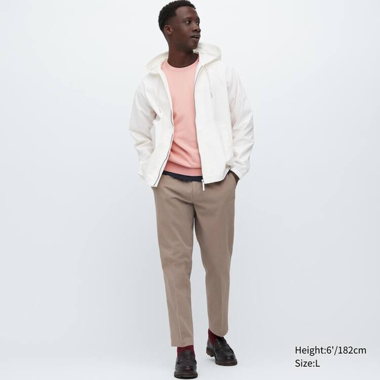 Uniqlo Smart Bavlnene Ankle Length Nohavice Panske Béžové | FUWKZR-152