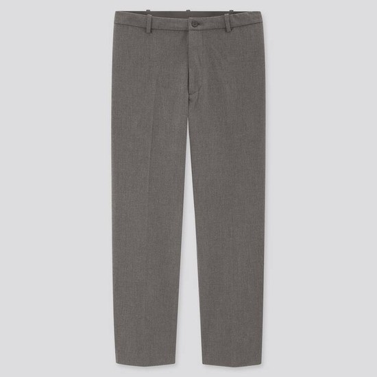 Uniqlo Smart Pohodlie Ankle Length (2020 Season) Nohavice Panske Siva | WMFHBQ-276